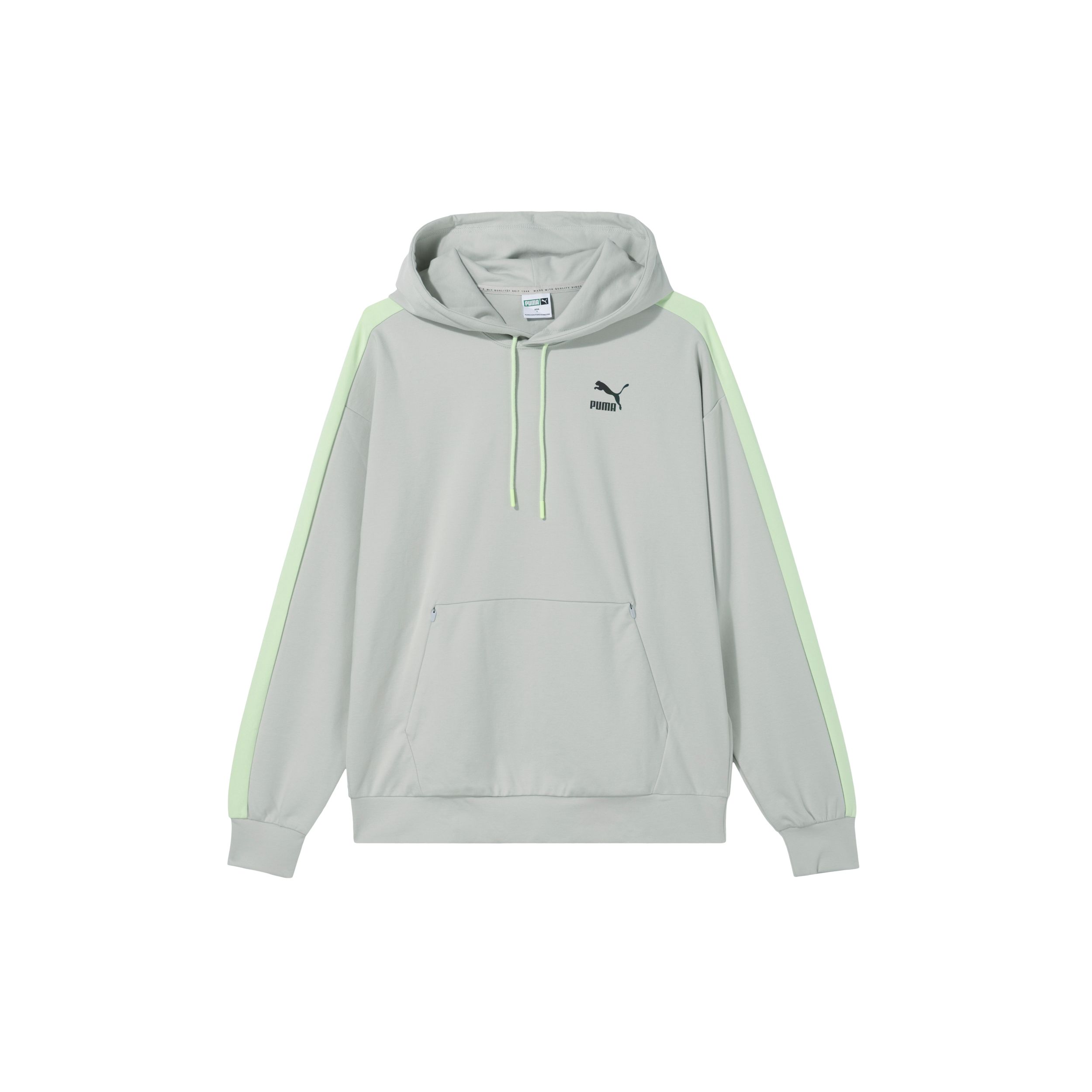 

Puma Color Block Hooded Sweatshirt Unisex Sweatshirt Gray 538828-09 S