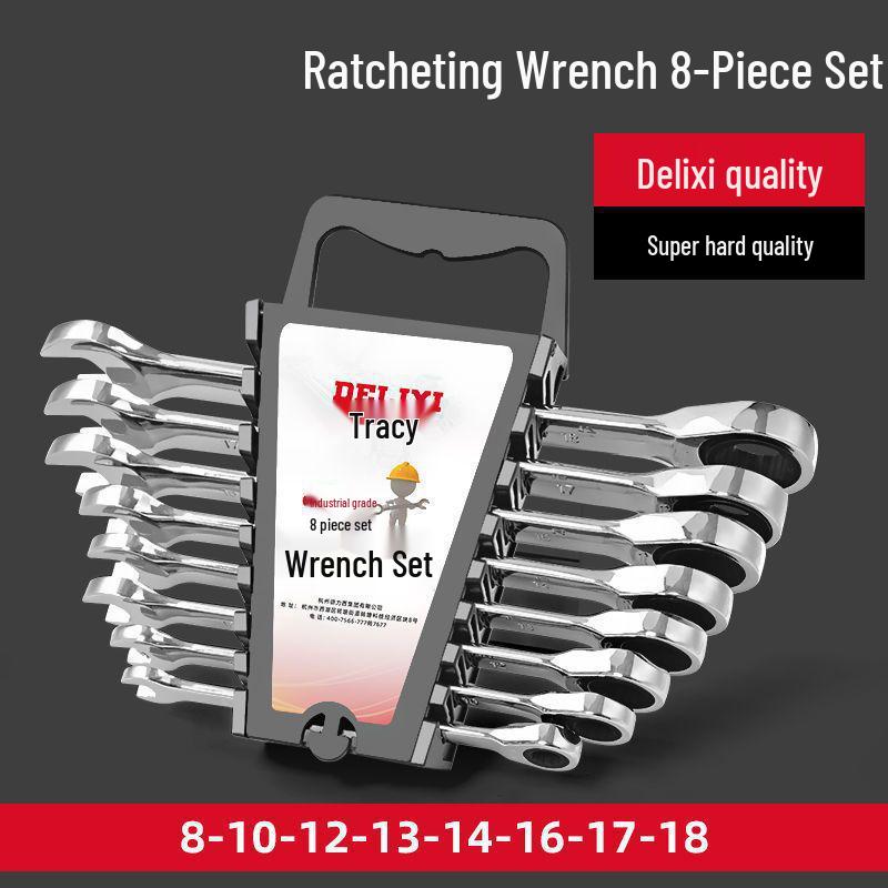 Obousměrná ráčna Sadu oboustranných klíčů - Rychlé šetření práce, Otevřený a Očkový konec, Nářadí pro autoopravy.