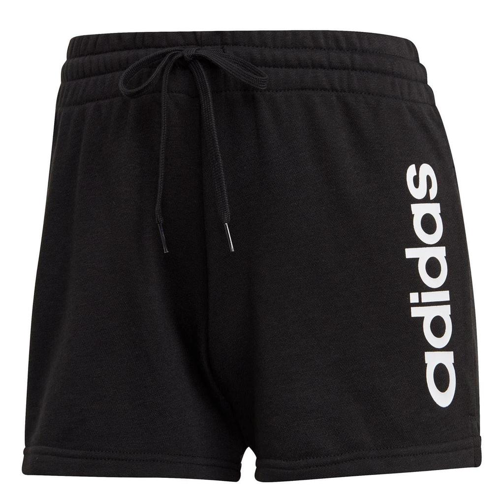 Adidas Womens/Ladies Cotton Logo Slim Shorts