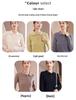 2024 Autumn/Winter Women's Casual Loose Korean Style Cable Knit Polo Collar Sweater