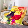 Customiz Name Personality Trolls Blanket Soft &Warm Sofa Office Bed Travel Lunch Break Blanket, Gift Suitable All Seasons