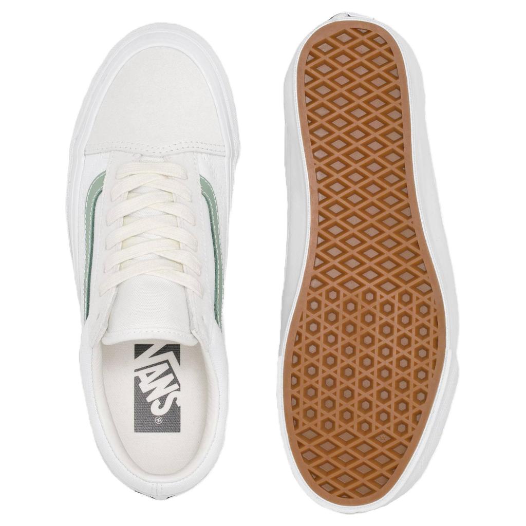 Vans Old Skool 36 LX Santorini Pack - Blanc White Unisex Sneakers Santorini-Blanc-White Basil-Green VN000D56ESK