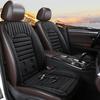 Car Heated Seat Cover with Backrest, 12V/24V for Sedans, Trucks, and Minivans.