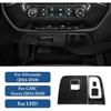 Car Carbon Fiber Decal Center Console Lower Panel Sticker Cover Interior Trim Decal For Chevrolet Silverado/GMC Sierra 1500 2500HD 3500HD 2014-2018