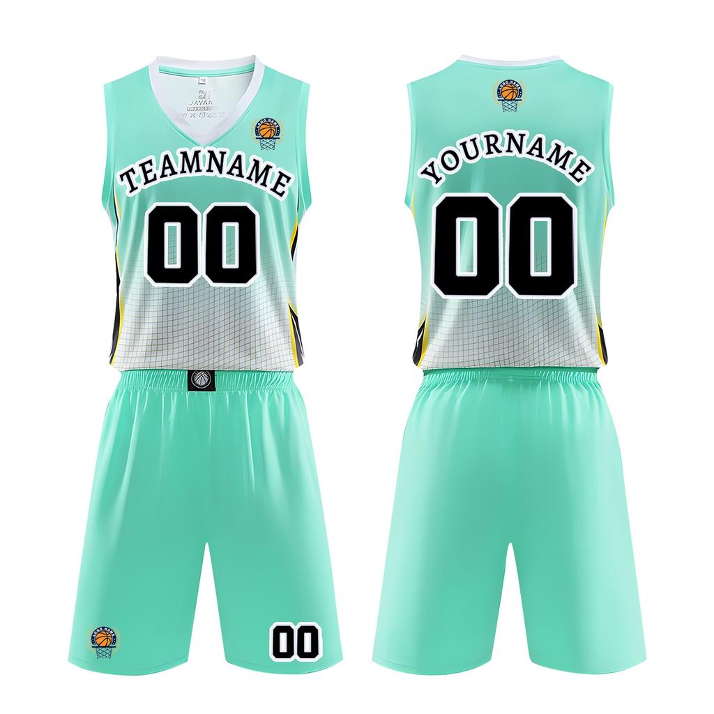 Mens Sleeveless Basketball Jersey and Shorts Set Quick Dry Athletic Uniform for Training Competition School Team