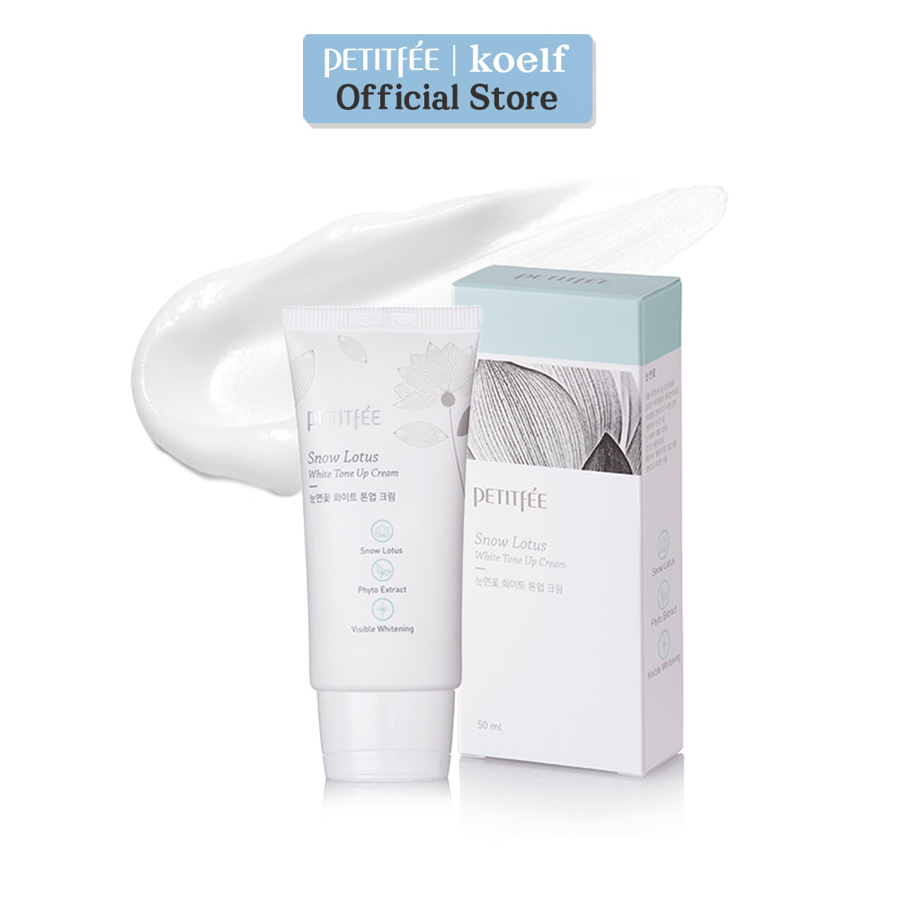 Petitfee Snow Lotus White Tone Up Cream 50ml AUTHENTIC STORE