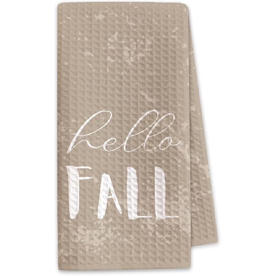 1PCS Thanksgiving Pumpkin Decor Hand Towels for Gifts Women,Farmhouse Watercolors Pumpkin Fall Kitchen Tea Towels and Dishcloths,Anthropology Autumn