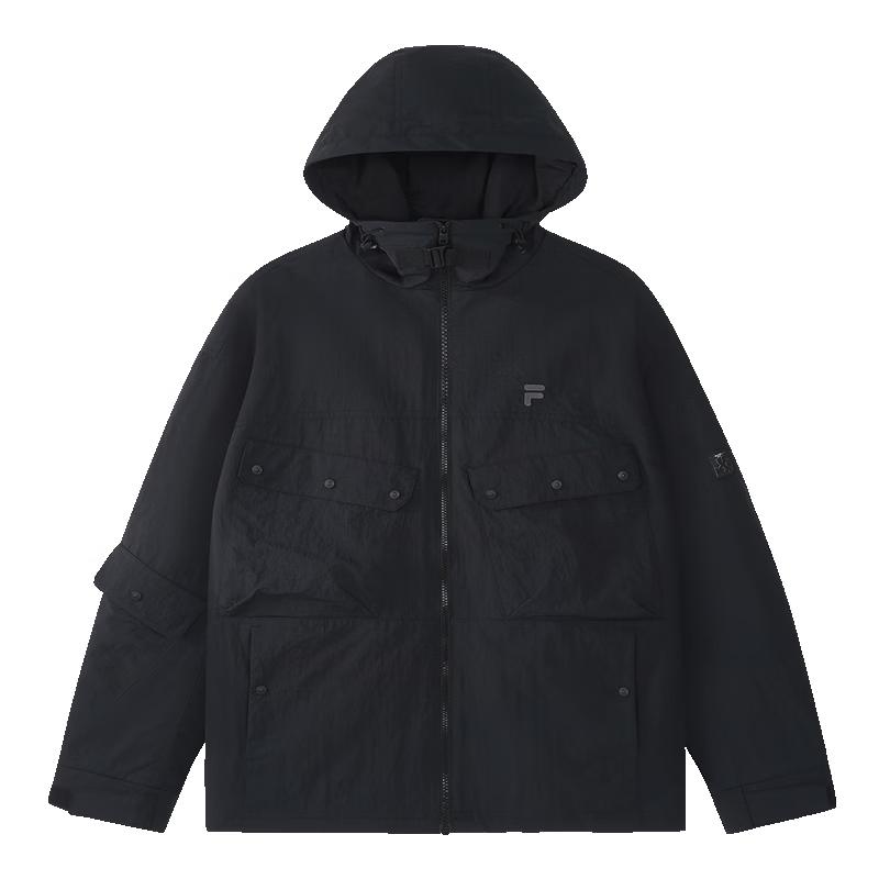 FILA FUSION Men s Loose Fit Hooded Workwear Jacket XL
