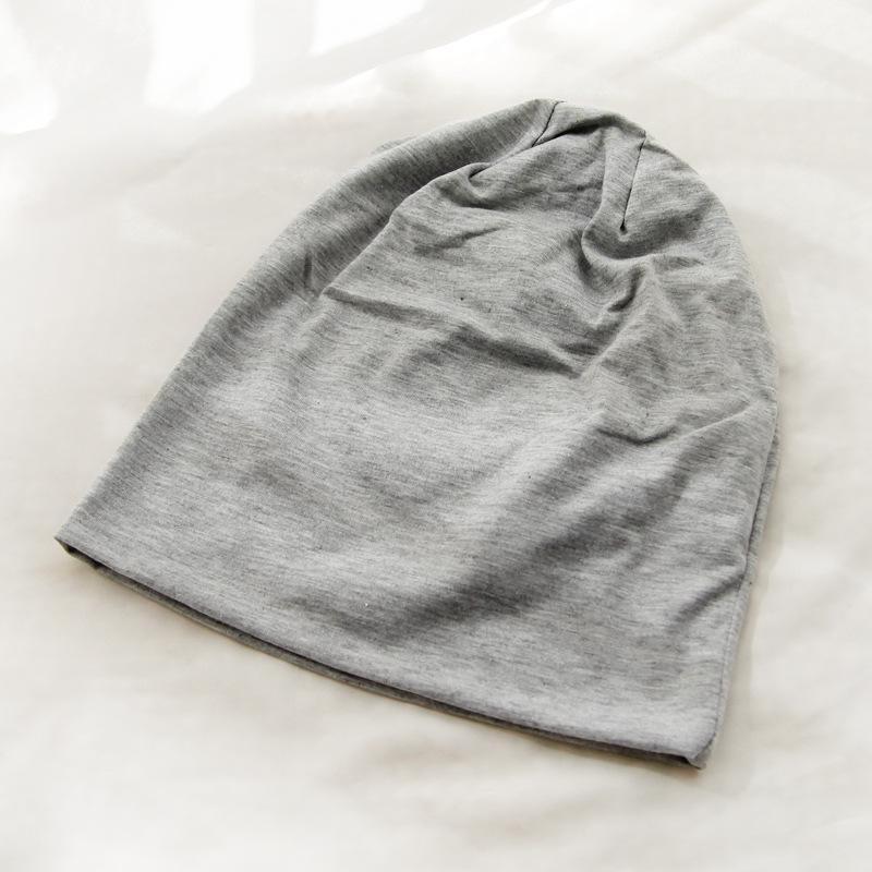 Postpartum Korean Style Graffiti Beanie – Women's Autumn/Winter Turban Hat & Unisex Headscarf