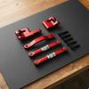 RC Car Tie Rod Set Anodized Finish Aluminum Steering Upgrade Part Lightweight Kit