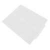 Silicone Dish Drying Mat 485x405mm Heat Resistant Non Slip Kitchen Counter Drain Pad for Home White