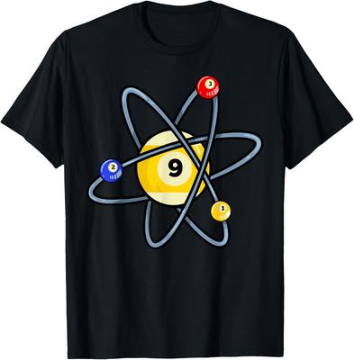 Biliárd Pool Játékos 9-Golyós Póló Nyomat Eredeti Design Ajándékok Pólók Grafikus Pólók Testreszabható Camisas Streetwear