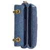 COACH Tabby Denim With Nappa Leather Shoulder Bag Small Women's Denim Blue CAM93-B4EI