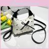 Sweet Butterfly Bow Decoration Women Casual Shoulder Crossbody Bag For Daily Wear