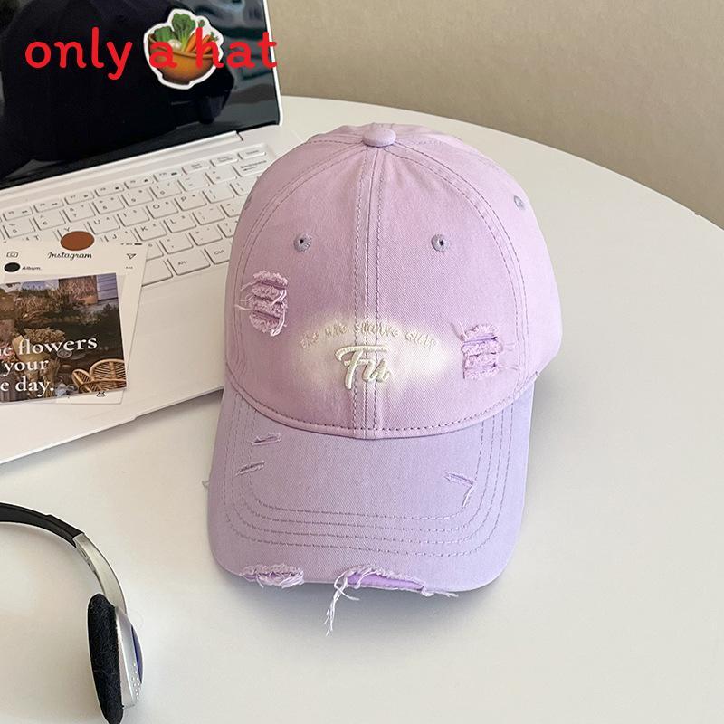 Korean Style Letter Baseball Cap With Adjustable Fit For Summer Outdoor Sun Protection
