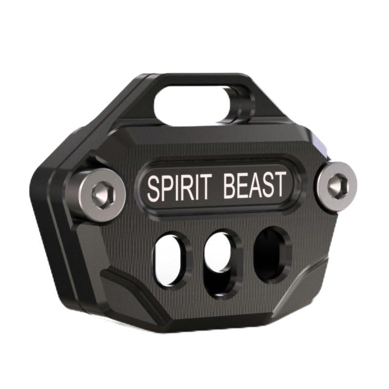 

Fayakarp Мотоциклетный чехол для ключей Держатель для ключей Защита ключа Алюминиевый сплав Cross Cub 110 CC110 2023-2025, Черный чёрный