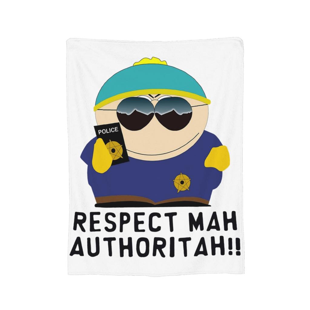 Amo Cheesy Poofs South-Parks Coperta Pile Stampa Cartman Coperta Leggera Sottile Multifunzione per Casa Divano Trapunta