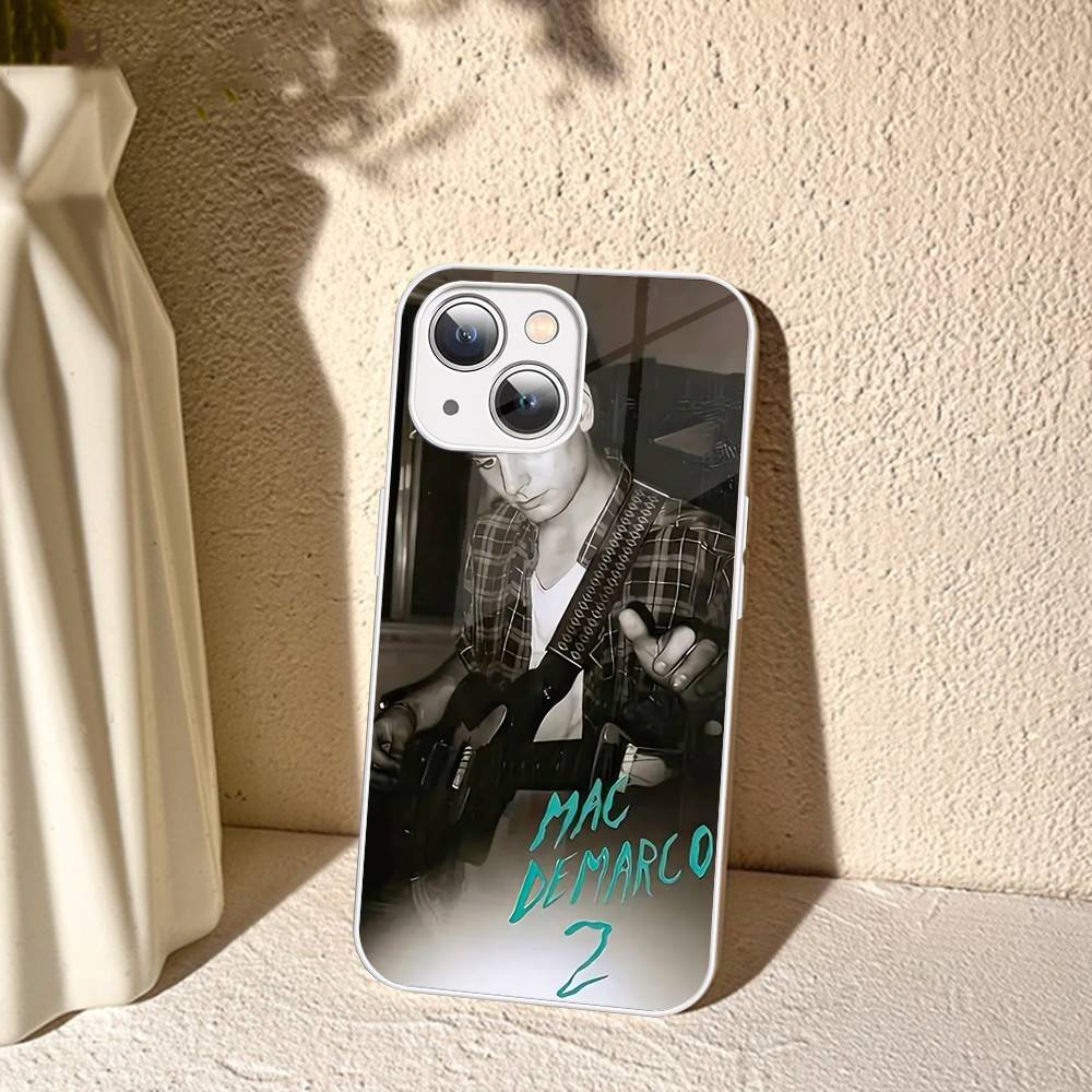 Rock Singer M-Mac D-Demarco For IPhone 14 13 12 Mini 11 Pro XS Max X XR 14 Plus Tempered Glass Cover