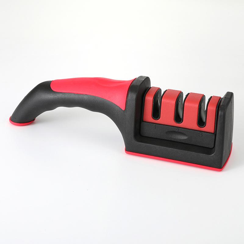 4-in-1 Knife Sharpener Adjustable Angle Professional Kitchen Grinding Machine Scissors Knives Grinder Whetstone Sharpener Tool