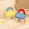 Cute Cartoon Small House Women Tote Makeup Bag Large Capacity Cosmetic Toiletry Storage Pouch Portable Kawaii Girls Zipper Bag