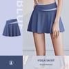 Quick-Dry Colorblock A-Line Skort for Outdoor Sports & Yoga