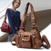 Bolso bandolera de un solo hombro para mujer Bolso de mano de cuero