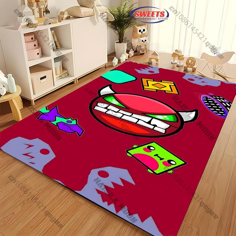 17 Styles G-Ge0metry D-Dash Printed Carpet Living Room Bedroom Entrance Door Mat Sofa Rugs Holiday Gifts for Family and Friends