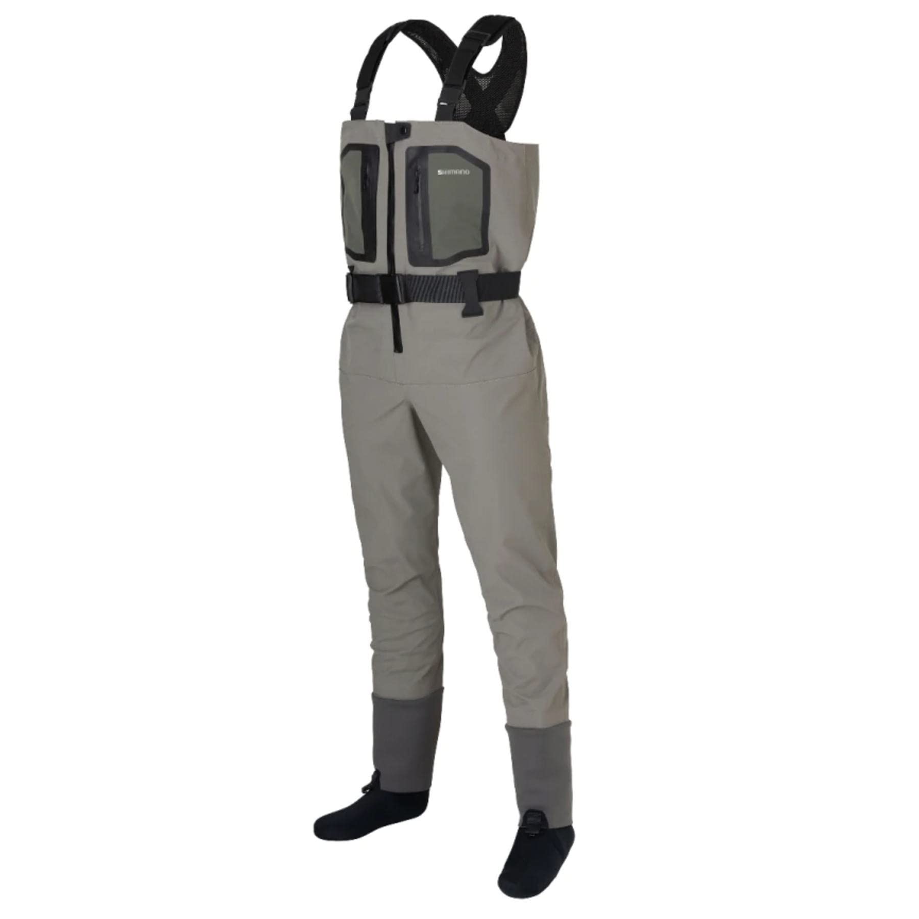 

SHIMANO Dry Shield Stretch Waders Stockings Gray Beige 2XL +4 FF-002V