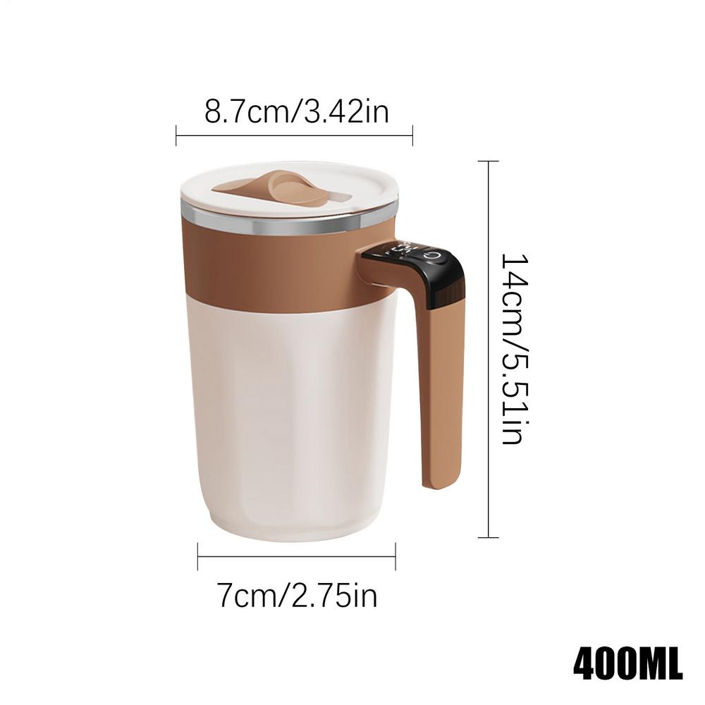 Stainless Steel Automatic Stirring Coffee Mug Portable Safe Coffee Mug USB Rechargeable Automatic Magnetic Cup For Tea Milk кофейный