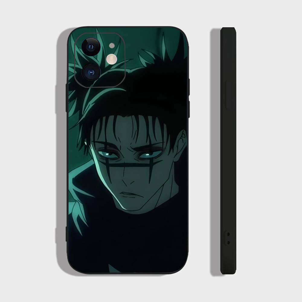 Anime J-Jujutsu Kaisen For IPhone 15 16 14 Plus 13 12 11 17 Pro Max 17 Air Black Soft Phone Cover
