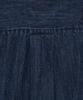 LEE Women'S Short Crop Denim Short Sleeve Shirt Indigo Dark
