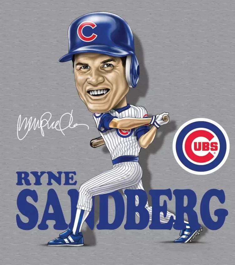 Ryne Sandberg For Fan T Shirt Gray All Size S-5XL BTN2076 Unisex T-Shirt L