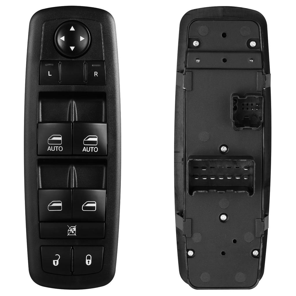 Master Power Window Switch | 3 PINS + 9 PINS Check Required | Replacement for 2012 – 2017 Dodge Ram, Grand Caravan, Chrysler Town & Country |