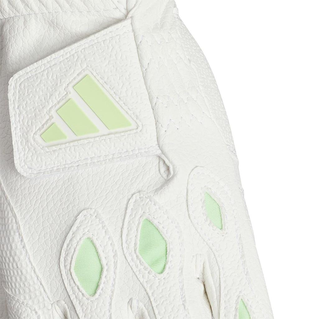 Golf Gloves 24 Gloves Spark LH23 [Adidas Golf] Multi-Fit Men's White/Green