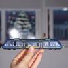 Subway Train Zinc Zinc Alloy Model Zinc Zinc Alloy Diecast Train Toy Simulation Train Toy High Speed Rail Underground