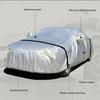 Universal 3 Layer Car Cover Waterproof All Weather UV Protection Windproof Outdoor Full Car Cover Fit Hatchback Sedan SUV MPV