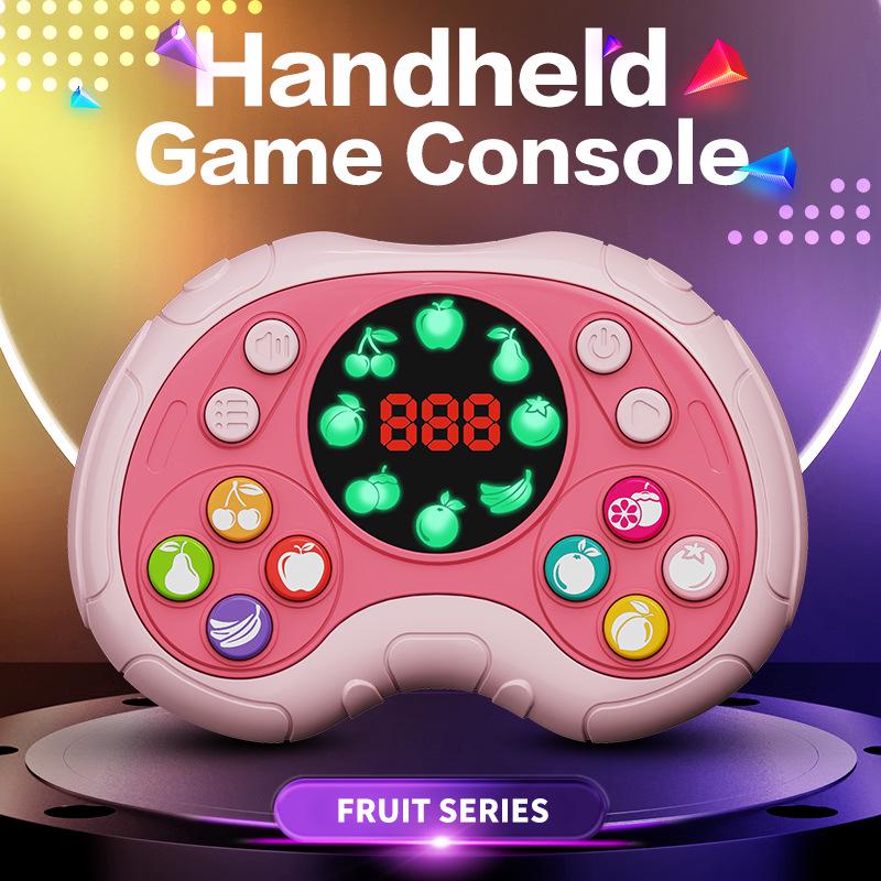 Cross-Border Educational Handheld Game Console: Logic Challenge & Fast Push Match-3 Finger Toy for Kids