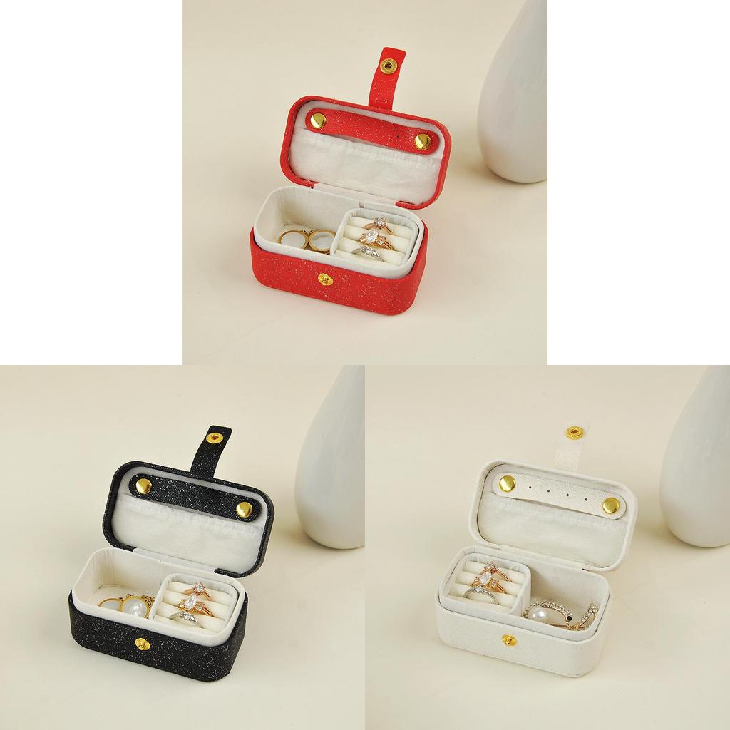 Jewelry Storage Box With Abs Material For Travel And Gift Use