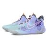 Nike KD Trey 5 IX Trendy Fantasy Cushioning, Wear Resistant Mid top Basketball Shoes Unisex Blue Purple CW3402-011(Team529-)