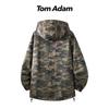 TOM ADAM Men's Outdoor Tactical Camouflage Work Jacket