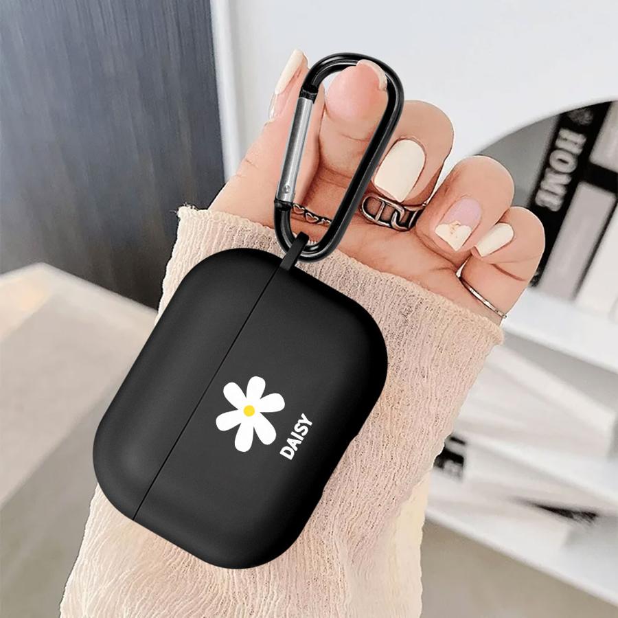Cartoon Daisy Case For Airpods 4 Pro2 3 1 2 Pro3 Pro Earphone Cases Cover