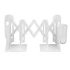 Extendable Bookend Non Skid PP Hvy Duty Decorative   Book Shelf Holder for Desk with Detachable Pen Holder