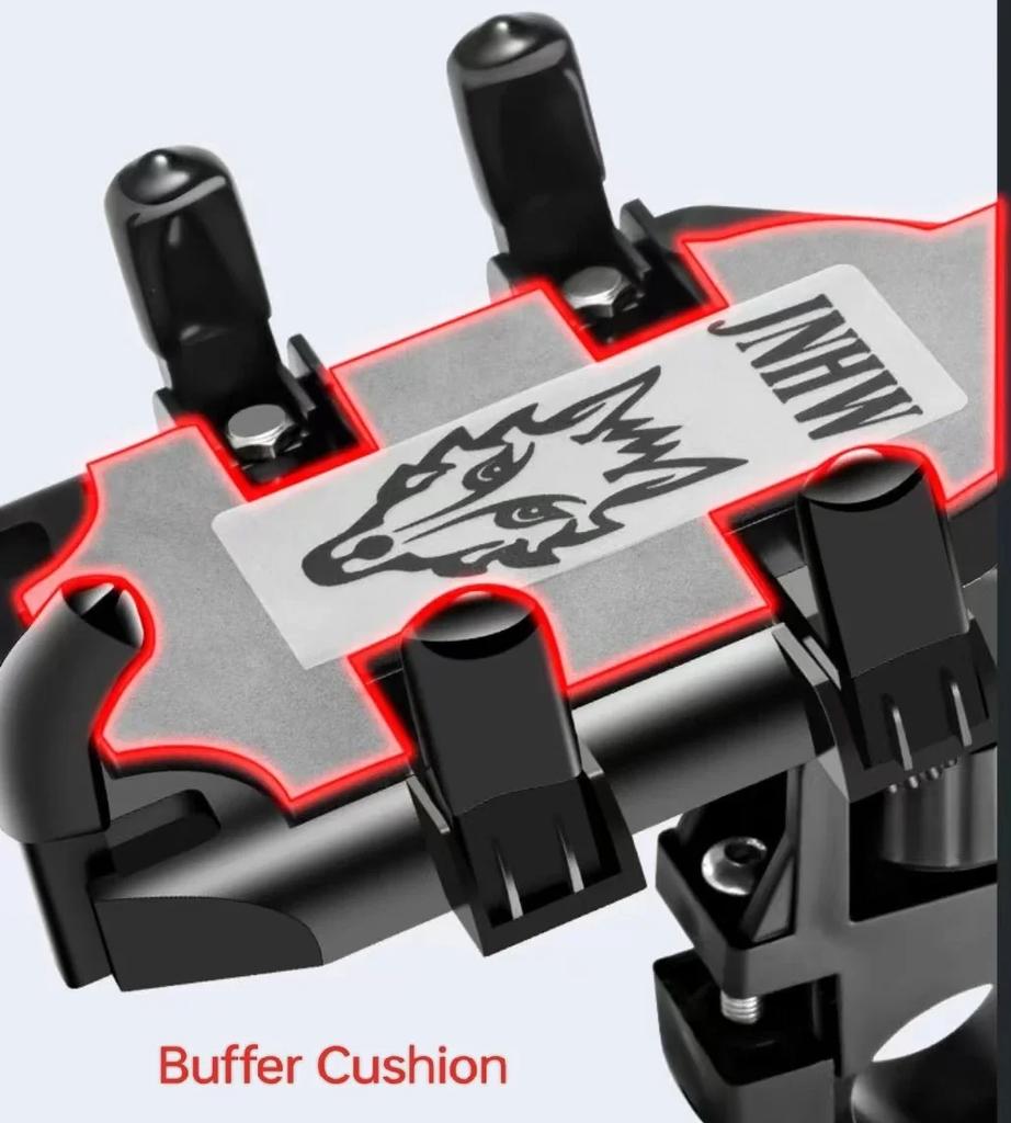 Bicycle E-bike Cell Phone Bracket Universal Upgraded Eight Claws Mobile Phone Holder for Motorcycle Scooter ATV
