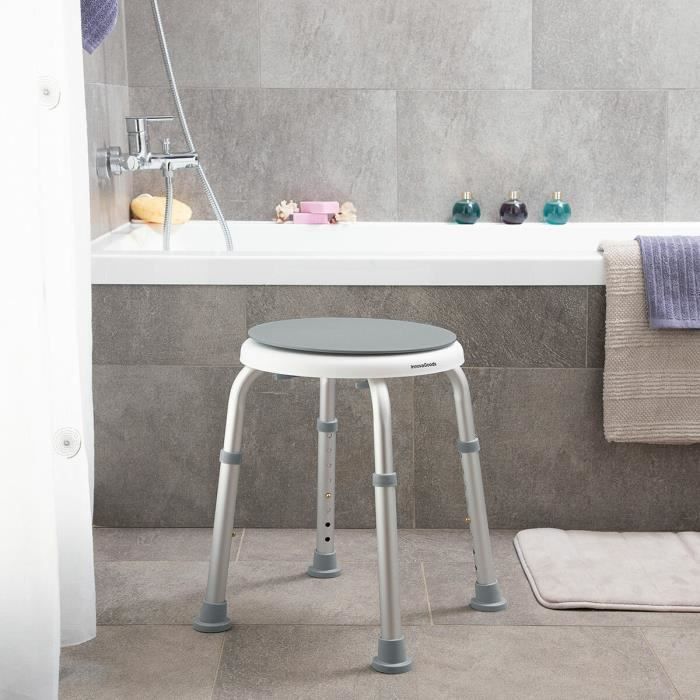 Swiveling and Adjustable Bath Stool Roshawer InnovaGoods