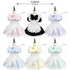 MEYOIJK Maid Con Short Lace Maid Lolita and Plus Sizes Popular for School and Photo Shoots Size Costume, Cosplay, Moe, Cafe, Maid, Classic, Length,