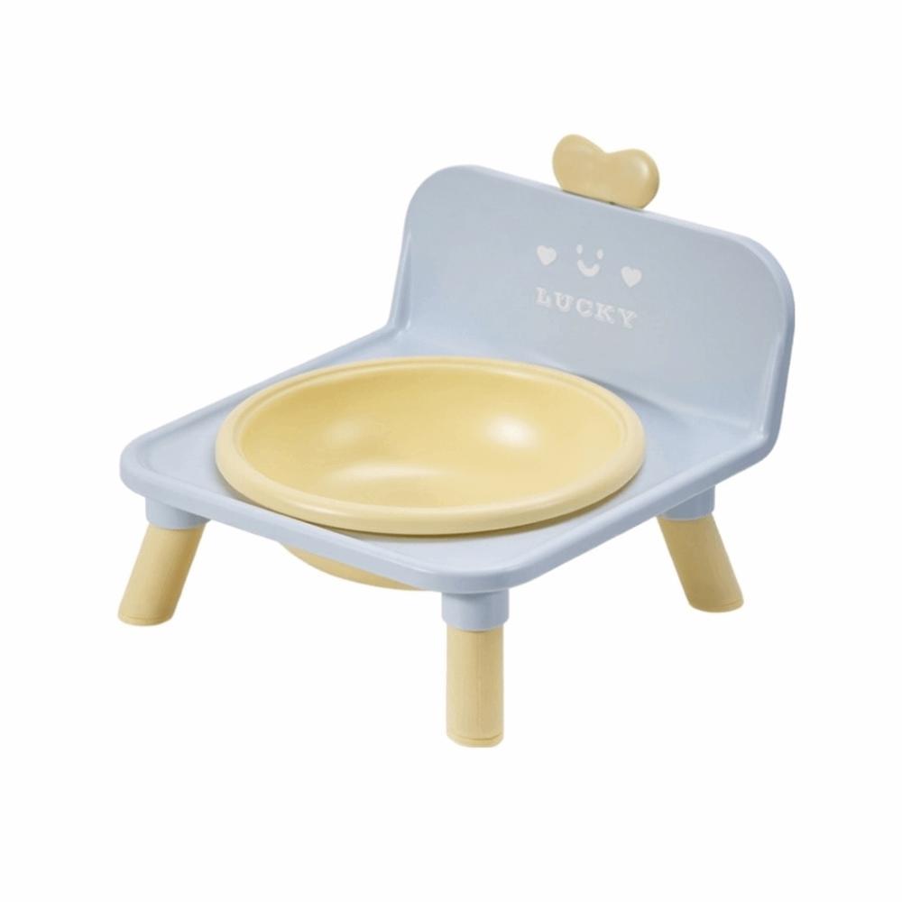Gamelle Antidérapante pour Chien sur Pied Surélevée pour Animaux de Compagnie Gamelle Chat Cœur Utilisation Intérieure