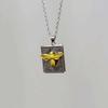Animal Pendant Photo Necklace With 304 Stainless Steel Chain For Travel Gift For Women