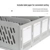 Deli 5-Tier Metal Mesh Desktop File Organizer