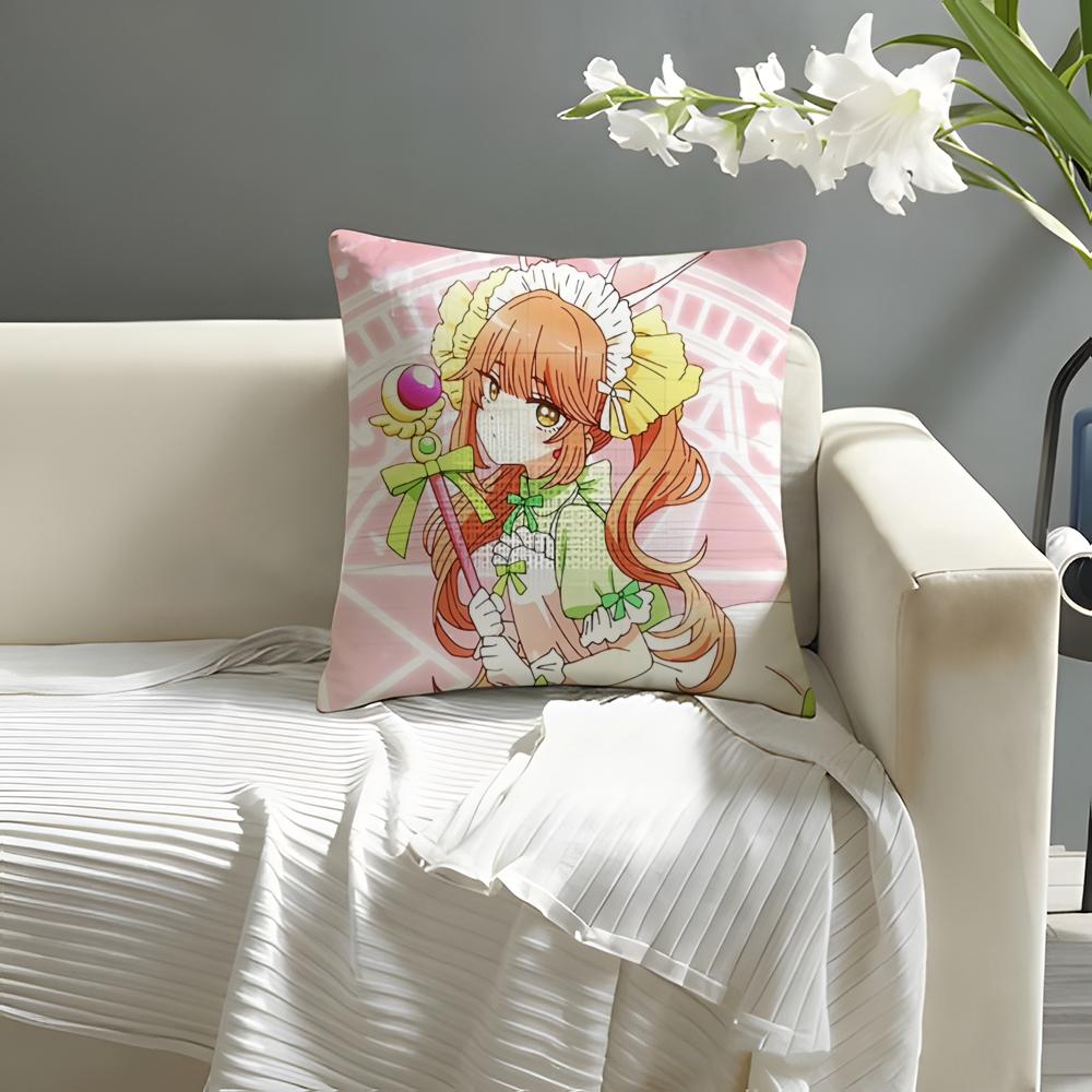 My dress up darling Movie Sticky Pillow Case Natural Linen Organic Fabric DoubleSided Printing Sofa Home Decor Cushion Cover