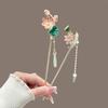 New Chinese Classical Three-dimensional Lotus Leaf Lotus Flower Women's Hair Hairpin Cheongsam Hanfu Matching Hair Hairpin